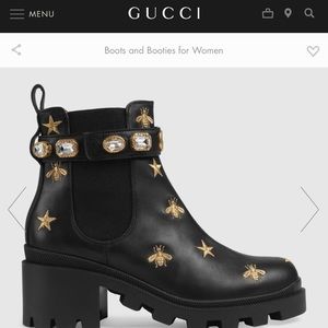 Gucci Bee Boots